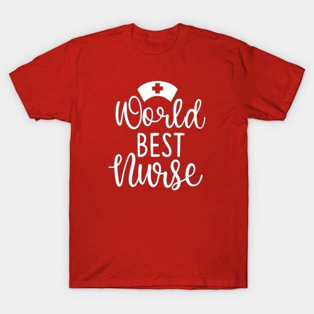 Worlds Best Nurse T-Shirt by StudioBear